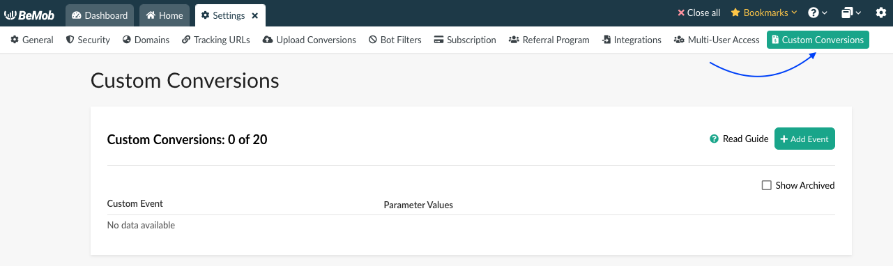 custom-conversions-bemob